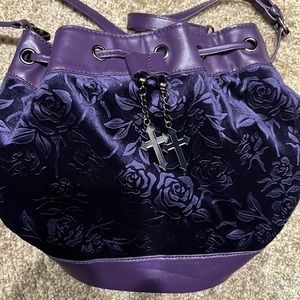 Killstar slouchy shoulder bag.